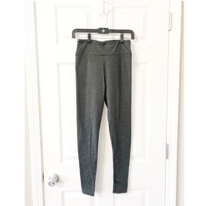 Heather Grey Fleece Lined Leggings NWOT